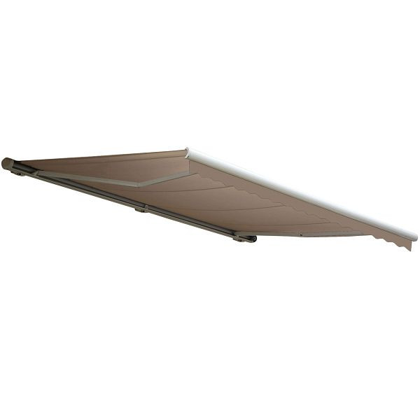 Mendler elektrische cassetteluifel T122, volledige cassette volant 4x3m, polyester zand, 58226+34432+62474