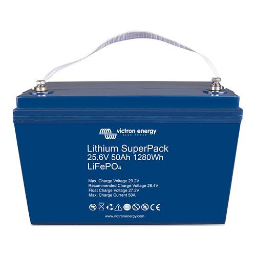 Victron Energy accu Lithium SuperPack 25,6V/50Ah (M8), 340294