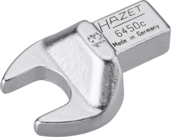 Hazet steeksleutel, insteekvierkant 9 x 12 mm, buitenzeskantprofiel, 13 mm, 6450C-13