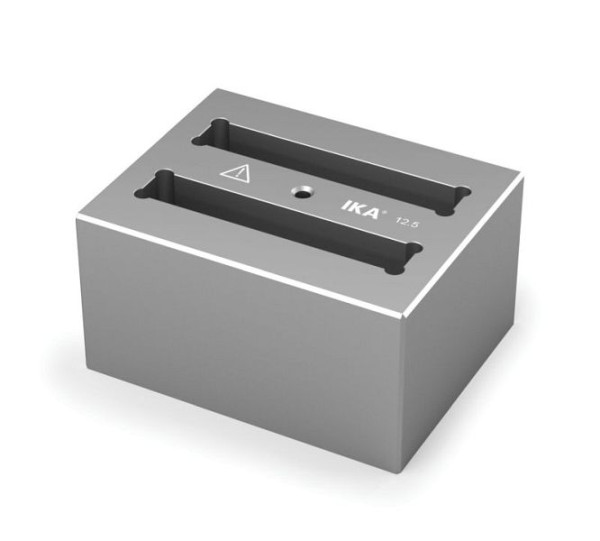 IKA enkel blok, 2 x 6 cuvetten, Ø12,5 mm, DB 8.1, 0004470700