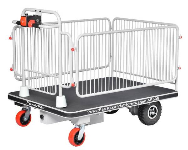 PowerPac AKKU platformwagen belastbaar tot 500 kg, AP500