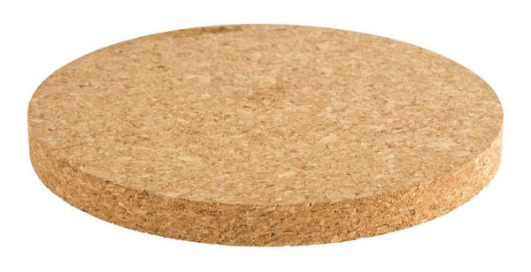APS onderzetter, Ø 16,5 cm, hoogte: 1,5 cm, kurk, voor drankautomaat, 10424