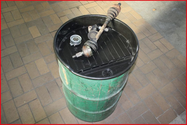 KS Tools polyethyleen vattrechter met zeef, 30L, 150.9209
