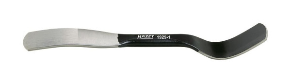 Hazet deukspatel, brede vorm, gebogen, gebogen, werkoppervlak 170 x 50 mm, afmetingen/lengte: 480 mm, 1929-1