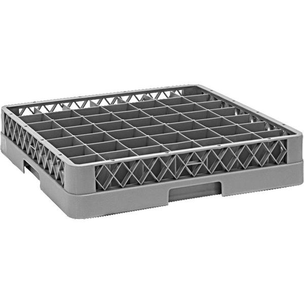 gel-o-mat wasmand voor glazen + kopjes met 49 vakken, 500x500x104 mm, 3043.SK49