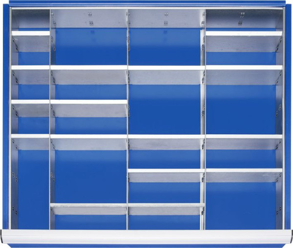 RAU indelingsserie, 3x scheidingswanden, 680x47x560 mm, 09-200-53