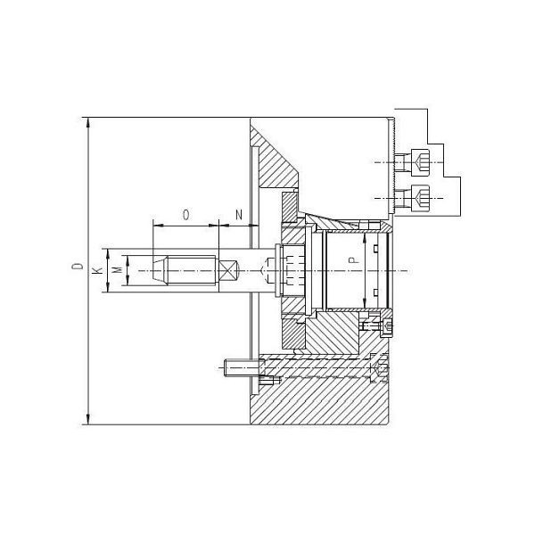 BISON speciaal inzetstuk ZWS 2405-160-45K, 398520011500