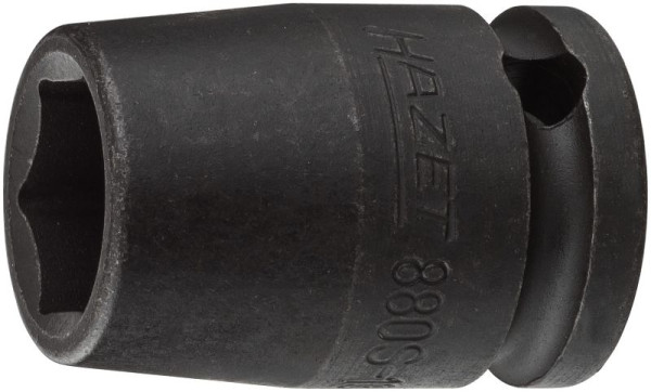 Hazet impact, machine schroevendraaierdop, zeskant, hol vierkant 10 mm, buitenzeskant trekprofiel, 13 mm, 880S-13