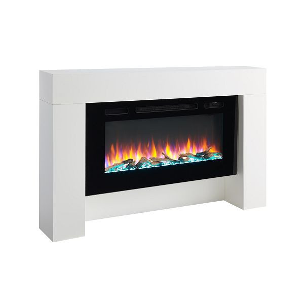 RICHEN elektrische haard Herkules, 2000 W, kleur: wit, EF172D-MT172F