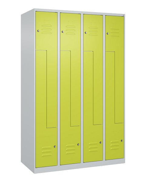 C+P Z-Spind Classic PLUS, 8 Abteile, 1850x1200x500mm, 7035/0024, Zylinderschlösser, 080003-408 S10023