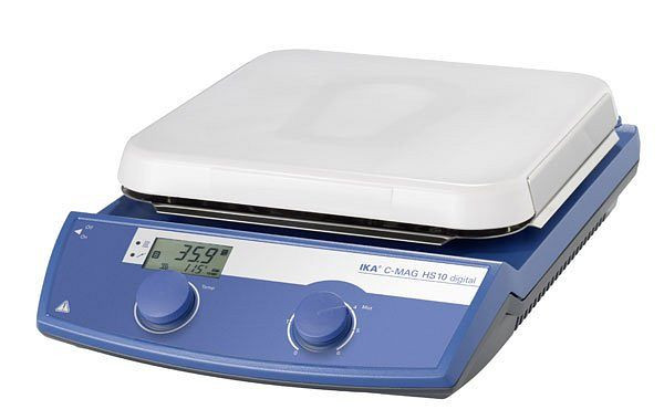 IKA magneetroerder met verwarming, keramische plaat, C-MAG HS 10 digitaal, 0004240400