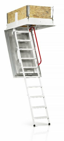 Wippro Isotec zoldertrap LUXE, schaalopening: 120x60 cm, 17292