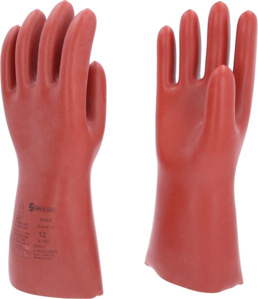 KS Tools Elektriciensbeschermhandschoen met mechanische en thermische bescherming, maat 12, klasse 0, rood, lengte: 360 mm, 117.0089