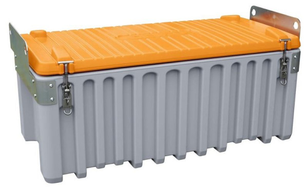 Cemo CEMbox 250 l, kraanbaar, grijs/oranje, 10333