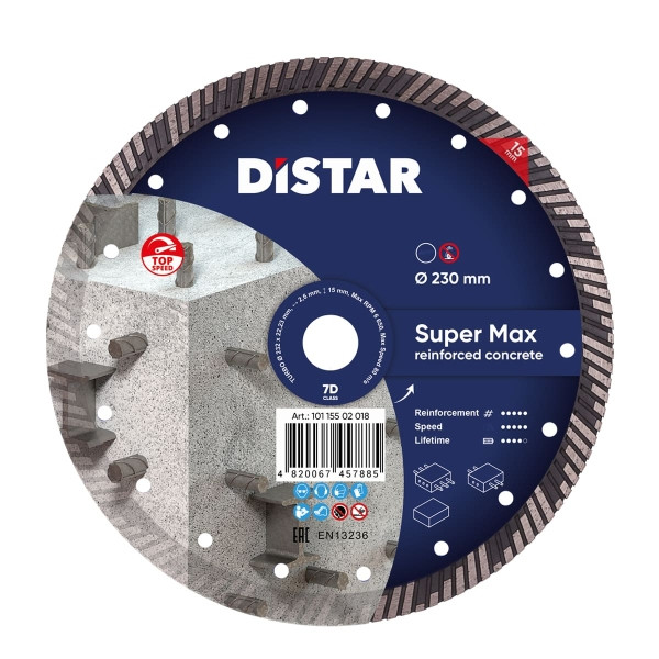 Distar diamantdoorslijpschijf Turbo 232 Super Max, 10115502018
