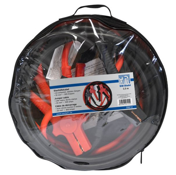 SW-Stahl startkabel, 3,5 m, 12 mm diameter / 25 mm², S9612
