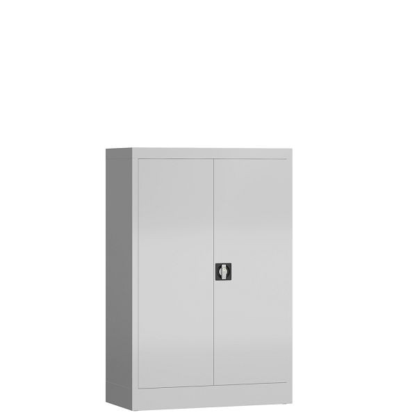 Lüllmann ClassiX draaideurkast, 1200 x 800 x 380 mm, lichtgrijs, X-530290