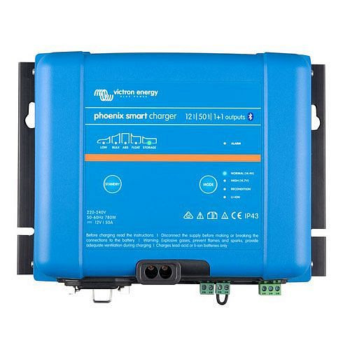 Victron Energy acculader Phoenix Smart IP43 Oplader 12/50 (1+1) 120-240V, 322059