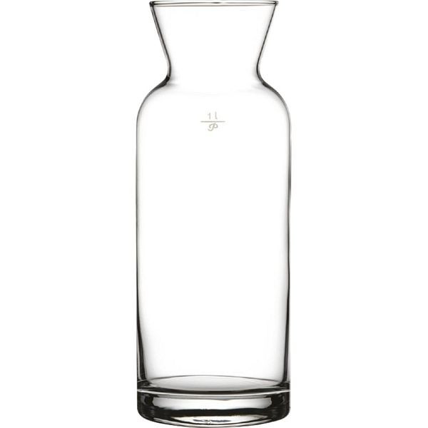 Stalgast wijn- / waterkaraf van glas 1 liter, Ø 94 mm, hoogte 249 mm, VE: 6 stuks, GL4703100