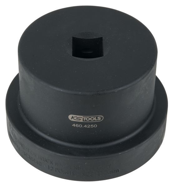 KS Tools 1" asmoersleutel met geleidekraag, 12-kant, 110 mm, 460.4250