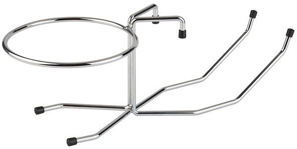 APS tafelhouder voor champagnekoeler, 49 x 20 cm, hoogte: 17 cm, verchroomd metaal, binnen-Ø ring: 18 cm, 30332