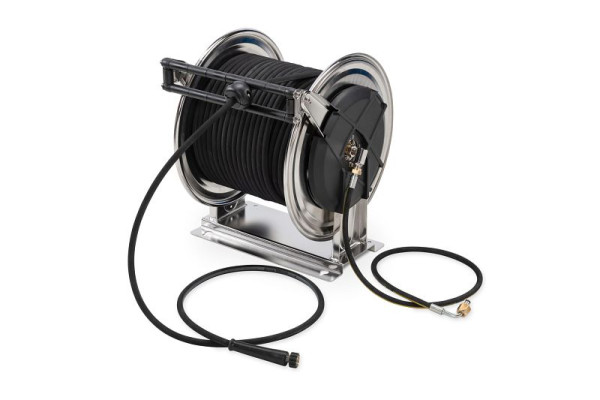 Cemo slanghaspel met 40 m HD-slang DN8 40 MPa, 11318