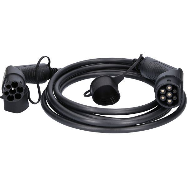 KS Tools laadkabel, recht, type 2/type 2, 11 kw, 400 v, 16 a, 5 meter, 117.7170