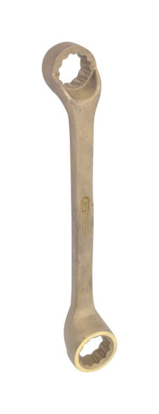 KS Tools BRONZEplus dubbele ringsleutel gebogen 24x27 mm, 963.7410