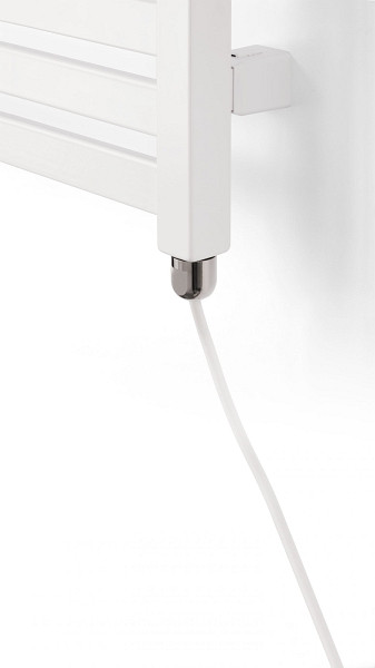 MERT eenvoudig verwarmingselement zonder temperatuurregeling, 600 watt in roestvrij staal, rechte kabel zonder stekker, SIM-600W-INOX