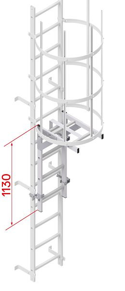 HYMER slagboom, aluminium, 0054770