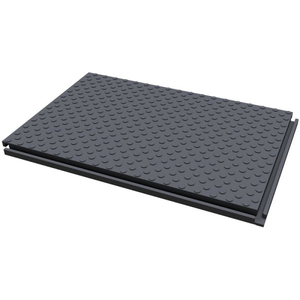 Stein HGS HGS vloerbeschermingsplaat voor evenementen, van rubber, 1200 x 800 mm, 36852