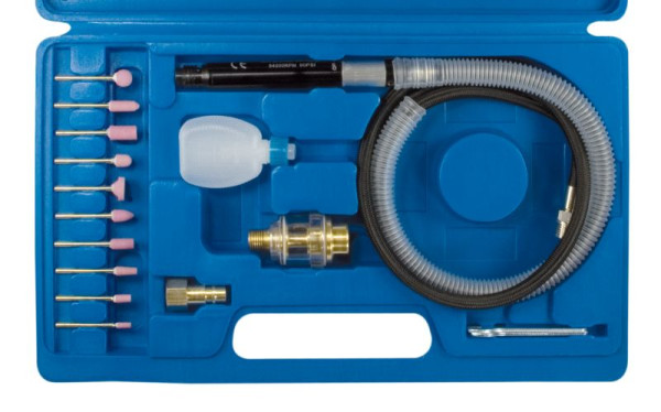 SW stalen perslucht stiftslijper, 1/4", 17 stuks, S3263