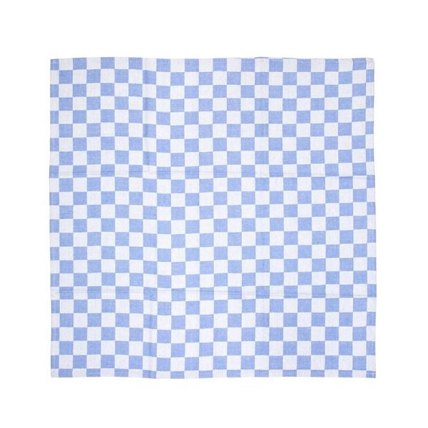 Vogue theedoek blauw, E578