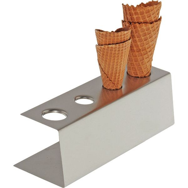 Stalgast wafelhouder voor vier wafels, 9,5 x 27 x 9 cm (BxDxH), BK0107004