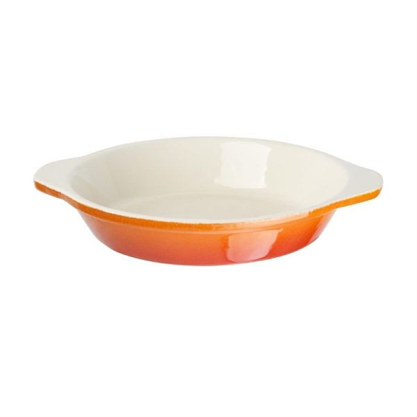Vogue ronde braadpan gietijzer oranje, GH316