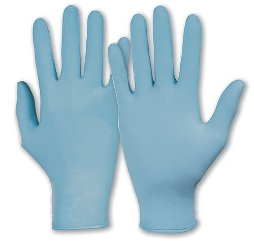 KCL wegwerphandschoenen Dermatril van nitril, categorie III, 28 cm lang, maat. 9, VE: 25 paar, 158-242