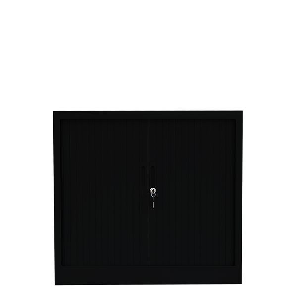 Lüllmann horizontale rolluikkast, 750 x 800 x 460 mm, gitzwart/gitzwart, 555089