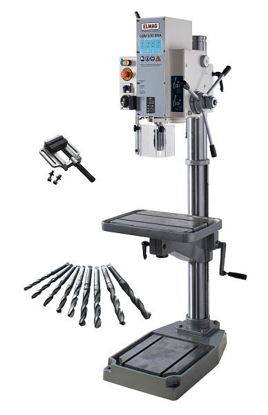 ELMAG kolomboormachine met tandwieloverbrenging, GBM 3/30 SNA - set, 82007