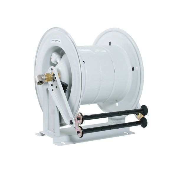 Ebinger slanghaspel OSM 710, max. 20bar / 90 °C, max. 40m - 3/4"/ 30m - 1" PVC weefselslang, 1.710.130