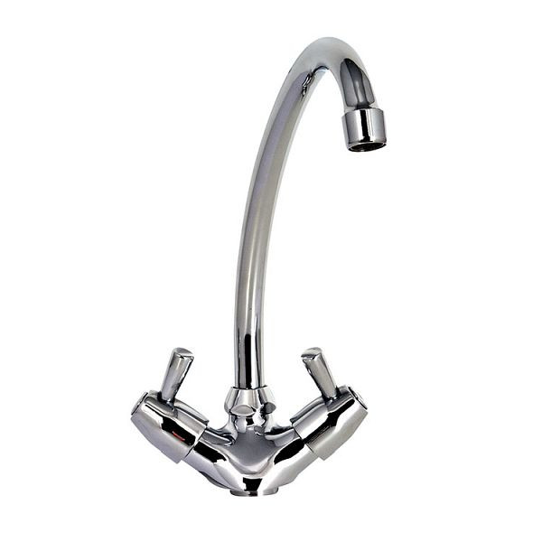 Gastro-Inox monoblock mengkraan met draaihendels, lengte 300mm, 402.241