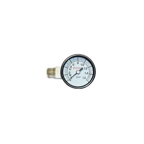 AEROTEC manometer 40mm 1/4 Twenty - aansluiting links, 9052173