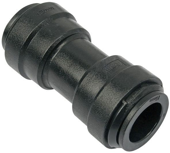 timmer BG-GV-15-KU, rechte verbinding, buis buiten-Ø: 15 mm, VE: 10 stuks, 03070232