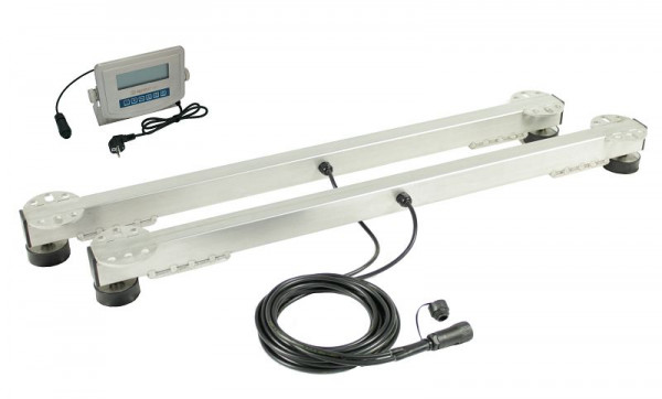 Agreto weegbalk thermisch verzinkt staal set 1.000 mm, AGW0410S