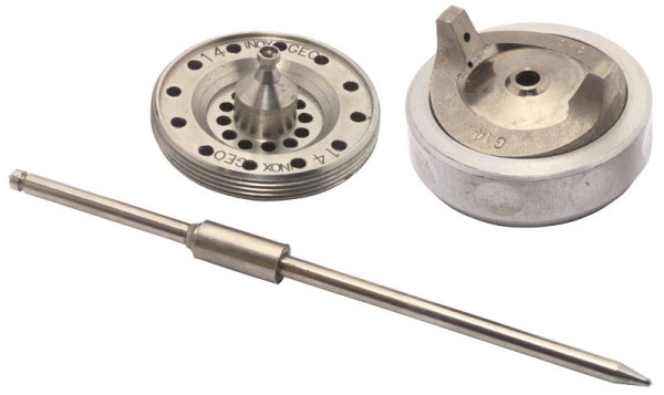 ELMAG spuitmondset INOX 2,5 mm voor model GENESIS HTE H2O - SB, 32137