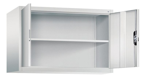 C+P bovenkast Acurado, H790xB1200xD500mm, kleur: lichtgrijs, verzonken handgreep, 9485-000 S10192
