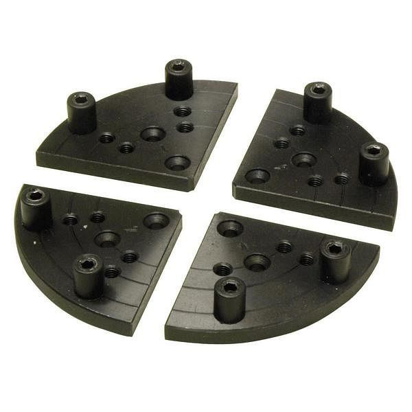 Holzmann frontplaat 125 met 16 klemklauwen, DP95PS