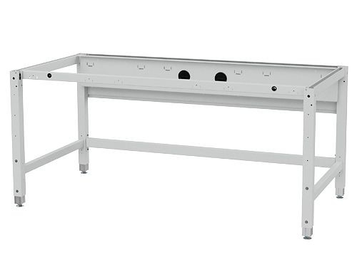 Bedrunka+Hirth workergo 4-poots onderstel, diepte 900, elektrische hoogteverstelling 2 motoren, afmetingen in mm (BxD): 750 x 900, 4075E290G