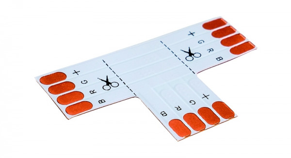 rutec Projekt accessoires VARDAflex LED strips T/hoek PCB RGB 10mm IP20, PGZ512
