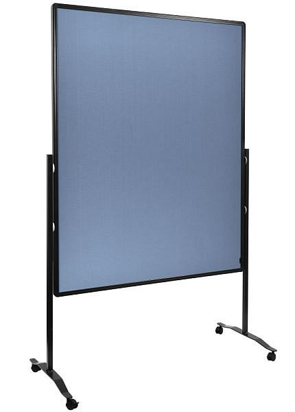 Legamaster presentatiebord PREMIUM plus mobiel, textiel blauwgrijs, 7-204210