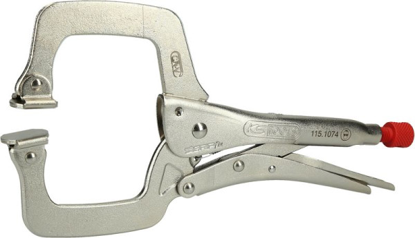 KS Tools lasklemtang, beweegbare klembekken 0-100mm, 115.1074